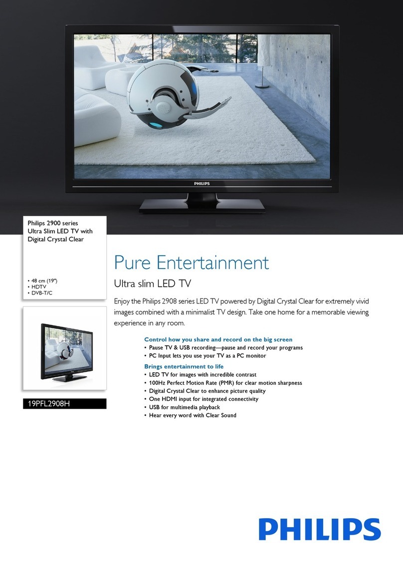 Philips 19PFL2908H specification