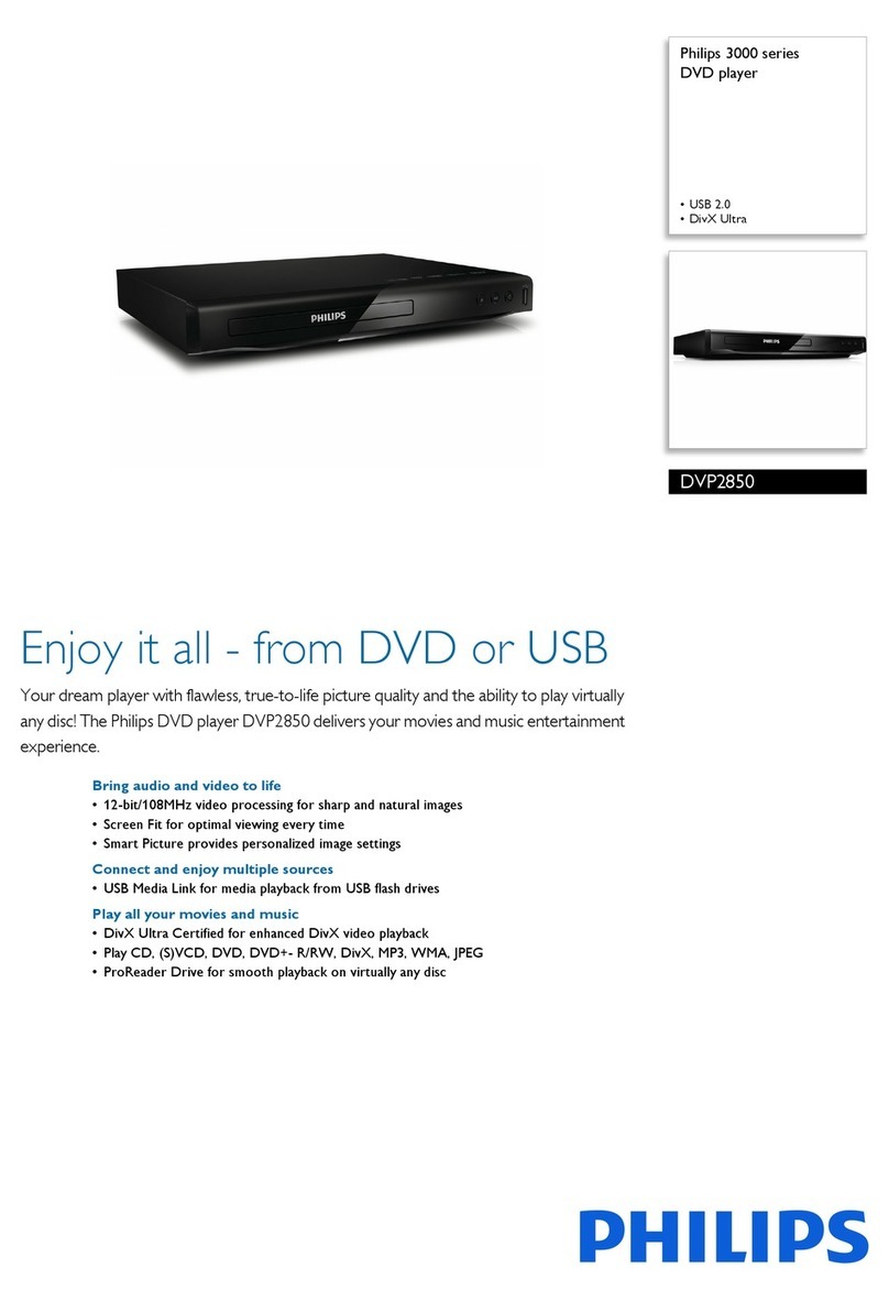 Philips DVP2850 User manual