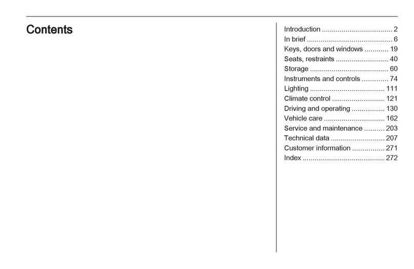 Opel Automobile owner's manual