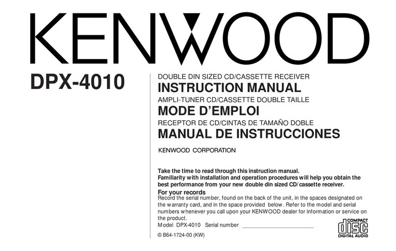 Kenwood DPX-4010 Mode d'emploi