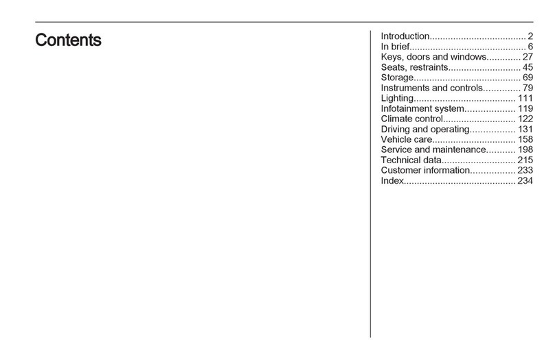 Opel Automobile User manual