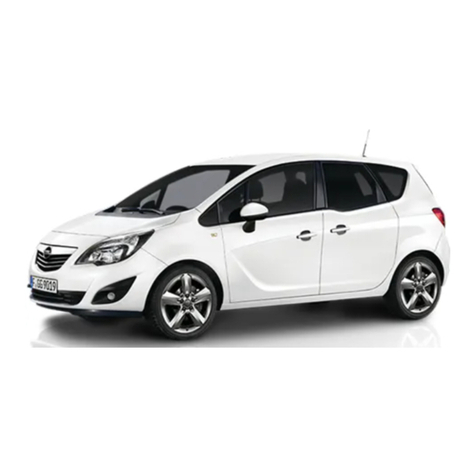 Opel Meriva owner's manual