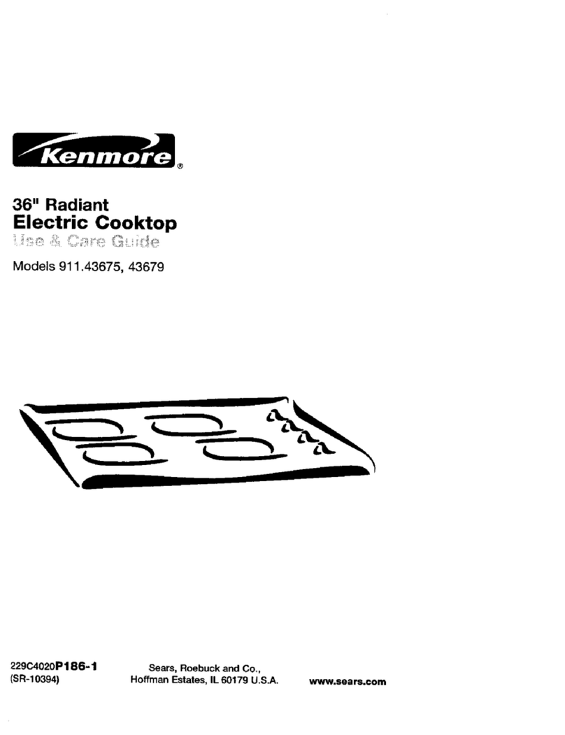 Kenmore 911.43675 Use & care guide