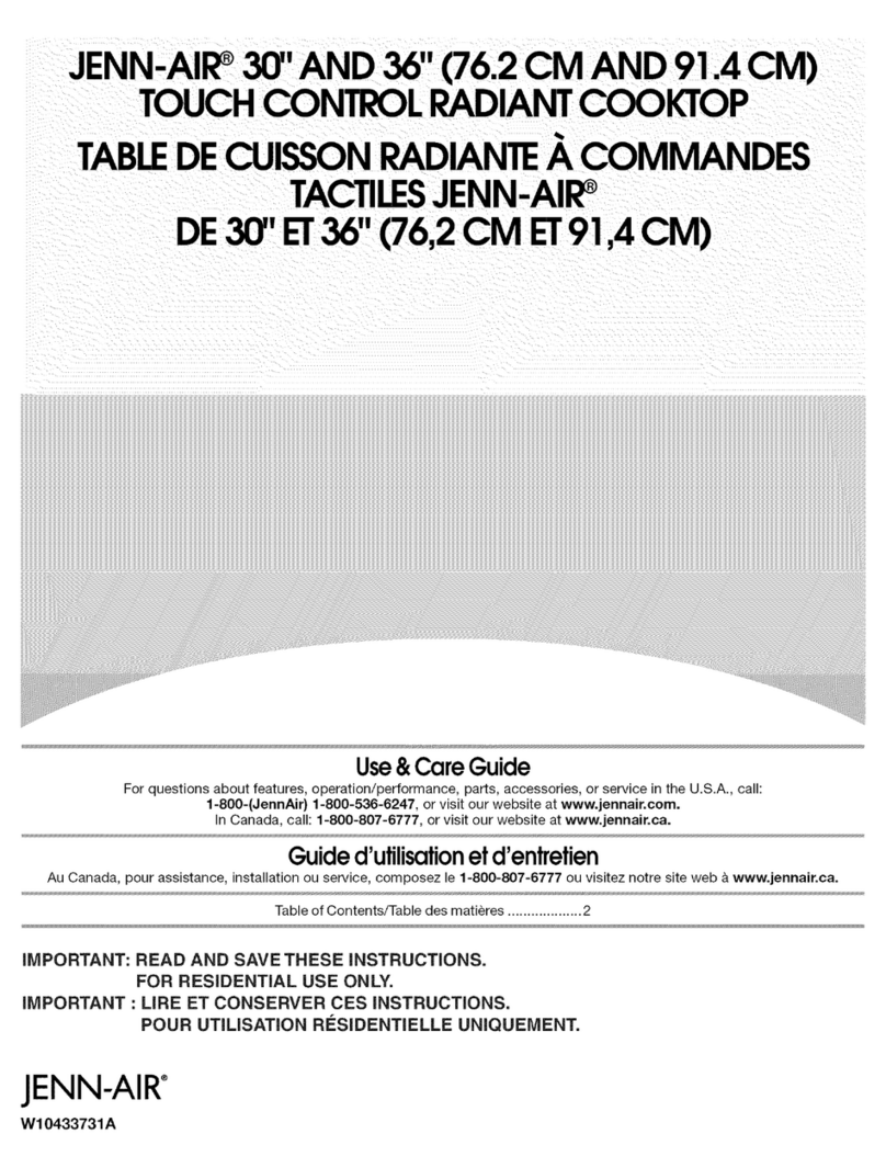 Jenn-Air JEC4530YB00 User manual