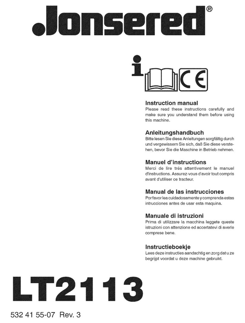 Jonsered LT2113 User manual