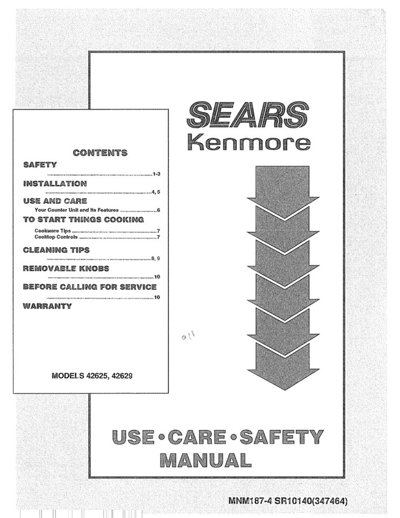 Kenmore 9114262590 Use Use, care, safety manual Kenmore 9114262590 Use Use, care, safety manual
