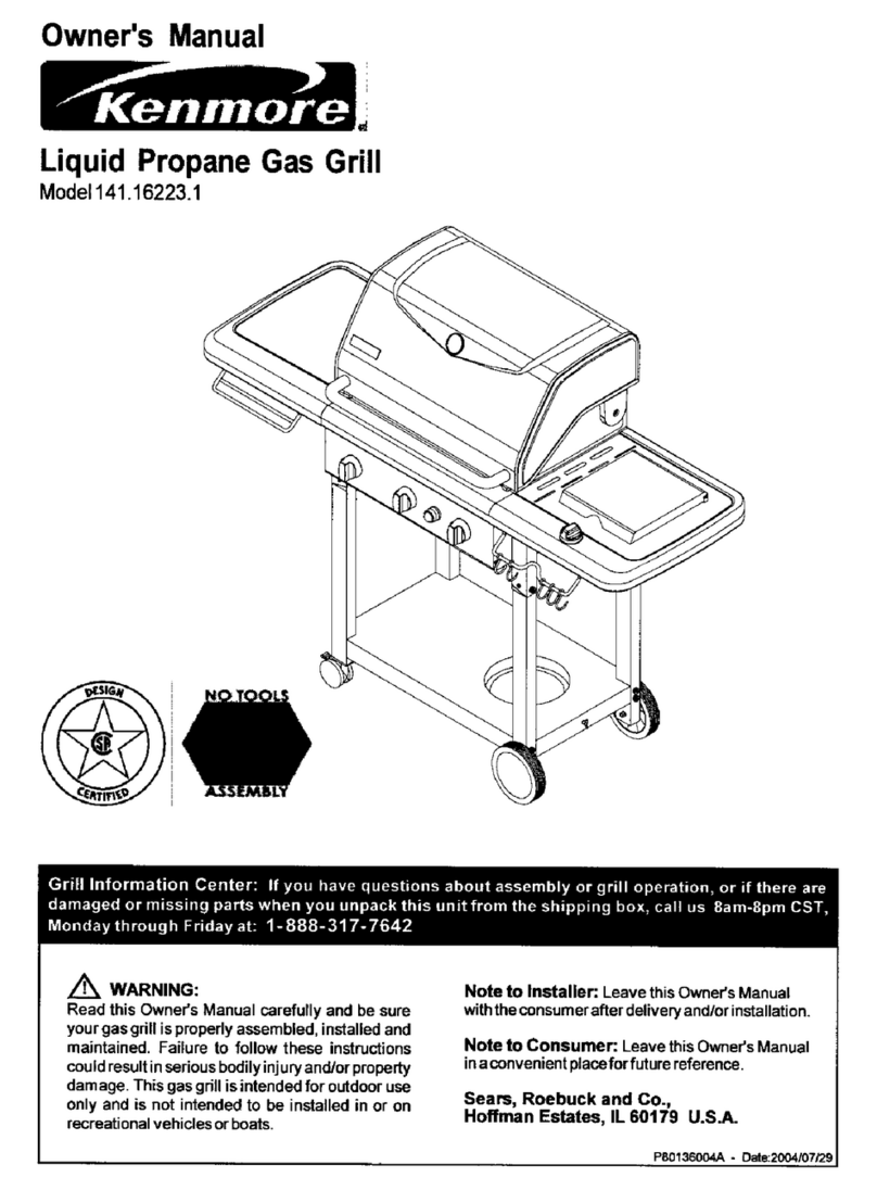 Kenmore 141.16223.1 owner's manual