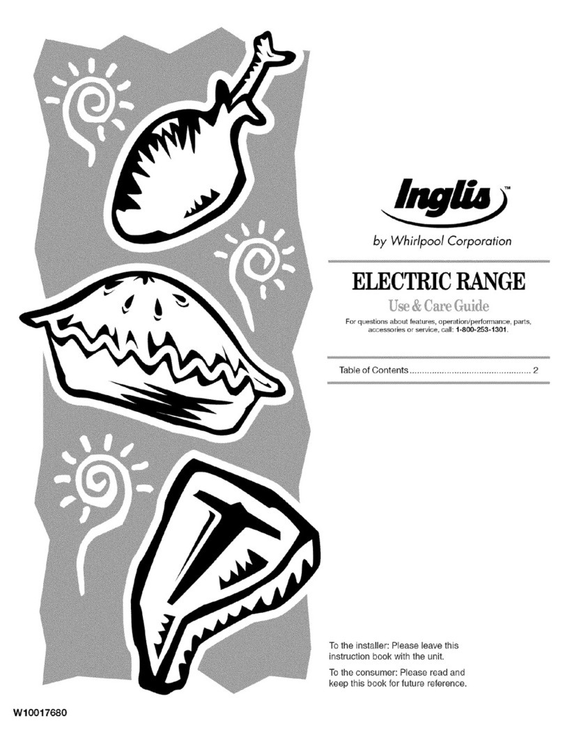 Inglis IEP314RQ2 Use & care guide