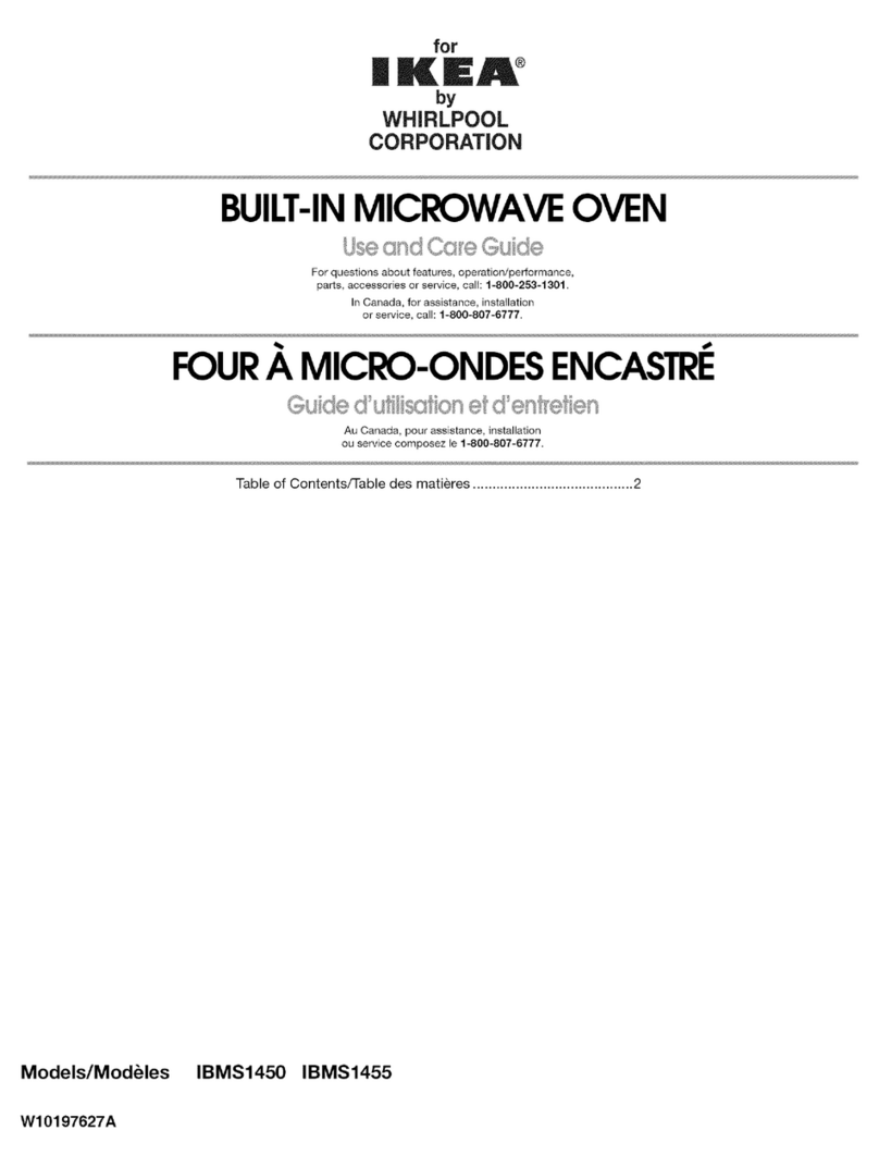 IKEA IBMS1450VMS0 Use and care guide