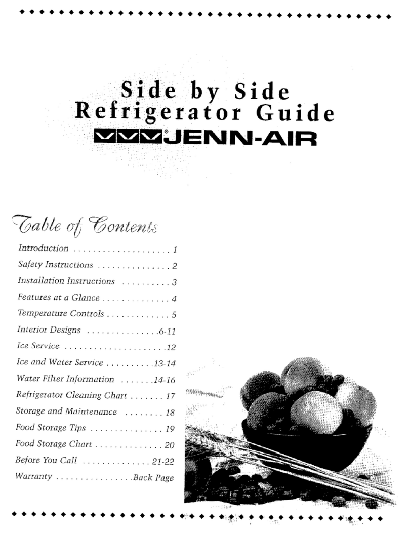 Jenn-Air 2289 Guide User manual
