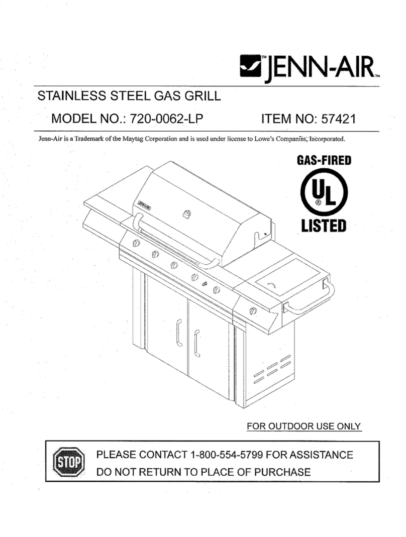 Jenn-Air 720-0062-LP manual