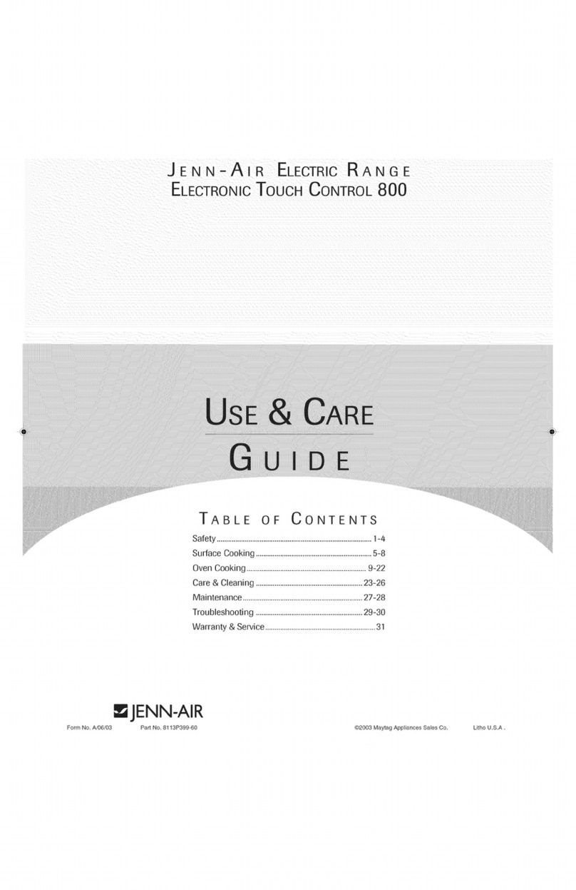Jenn-Air 8113P399-60 User manual