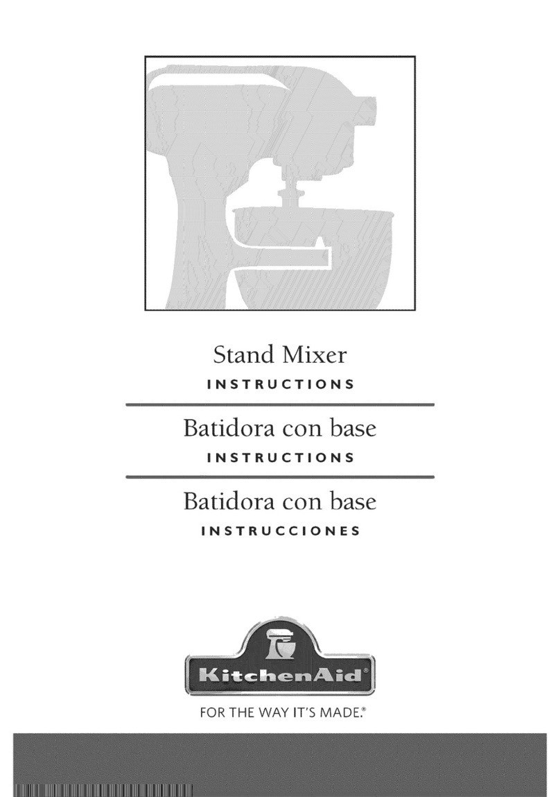 KitchenAid KSM7586PSR0 instructions