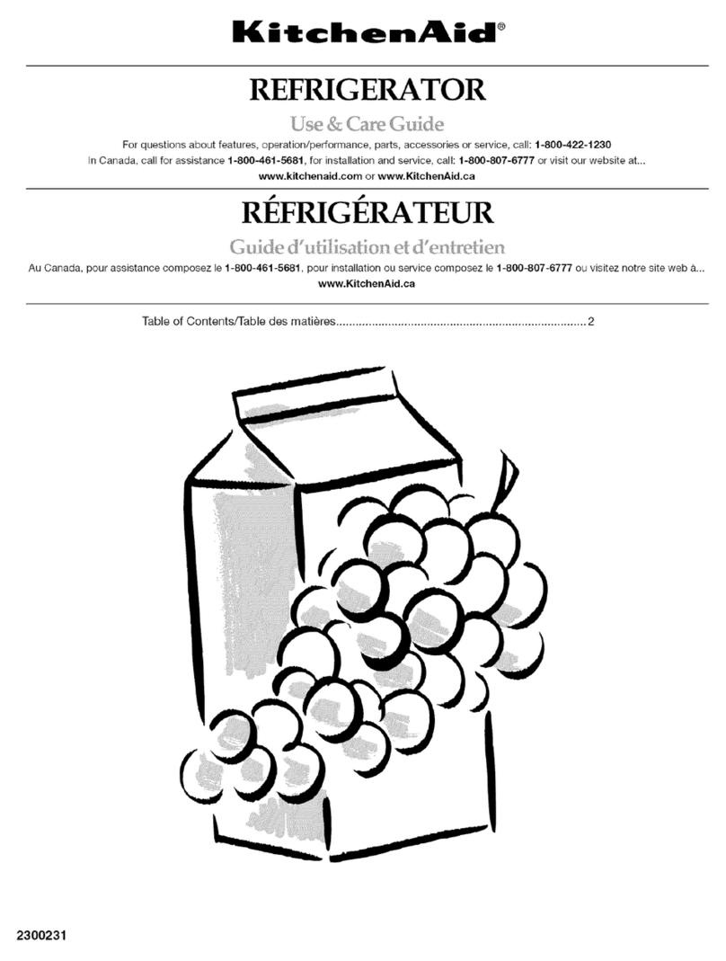 KitchenAid KBCA06XPBS00 Use & care guide