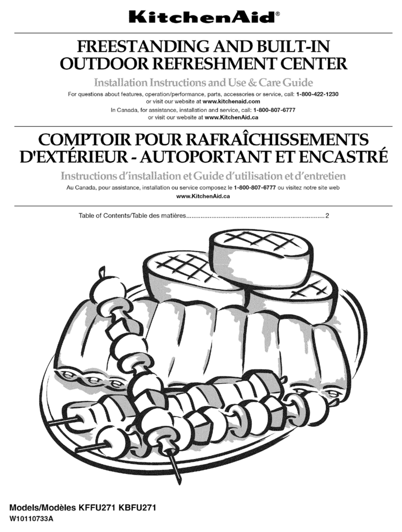 KitchenAid KFFU271 User manual