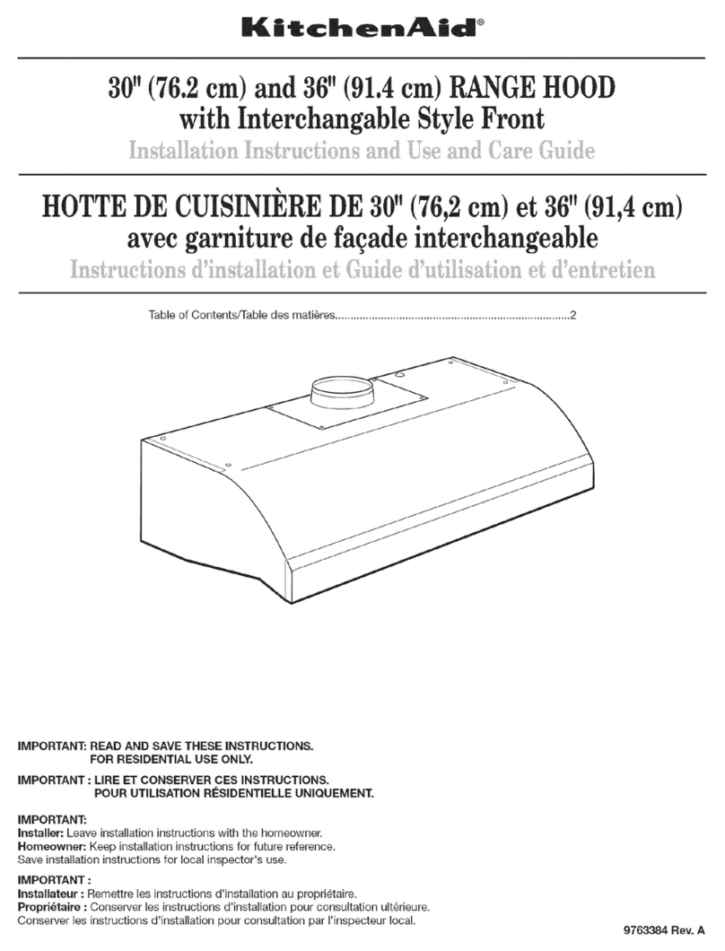 KitchenAid KHTU705 User manual