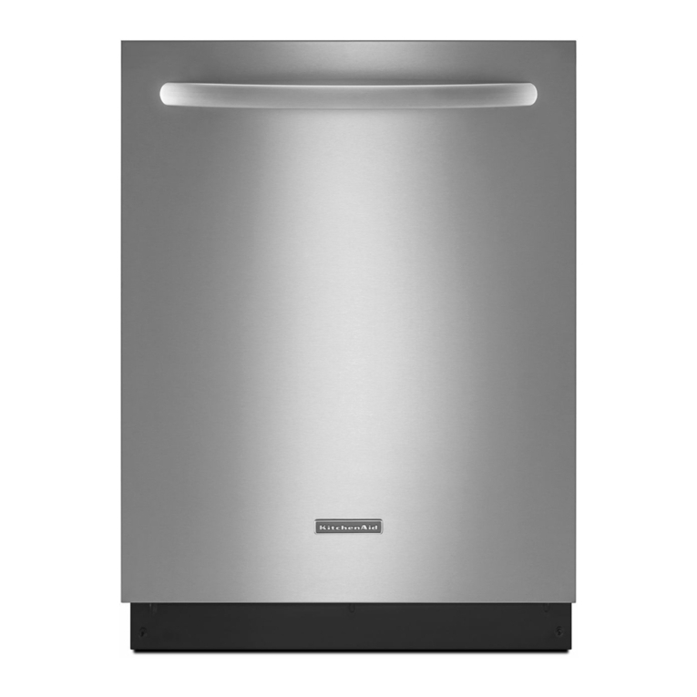 KitchenAid KUDC10IXBL5 User manual