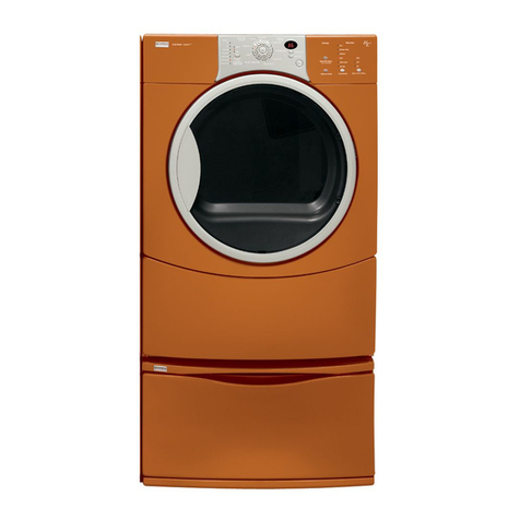 Kenmore HE4 110.9508 Series User manual