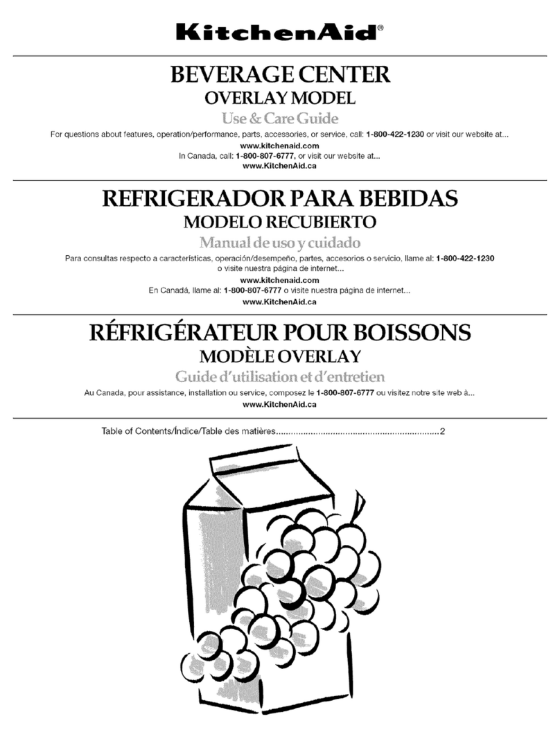 KitchenAid KBCO24LSBX03 User manual