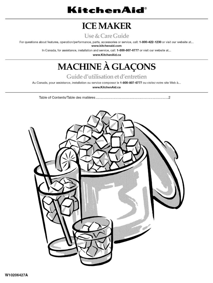 KitchenAid KUIO18NNVS2 User manual KitchenAid KUIO18NNVS2 User manual