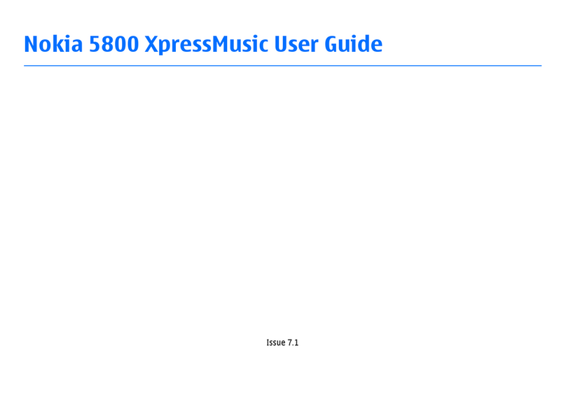 Nokia 5800 - XpressMusic Smartphone - WCDMA User manual