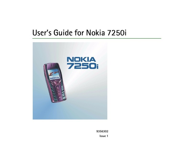 Nokia 7250i User manual