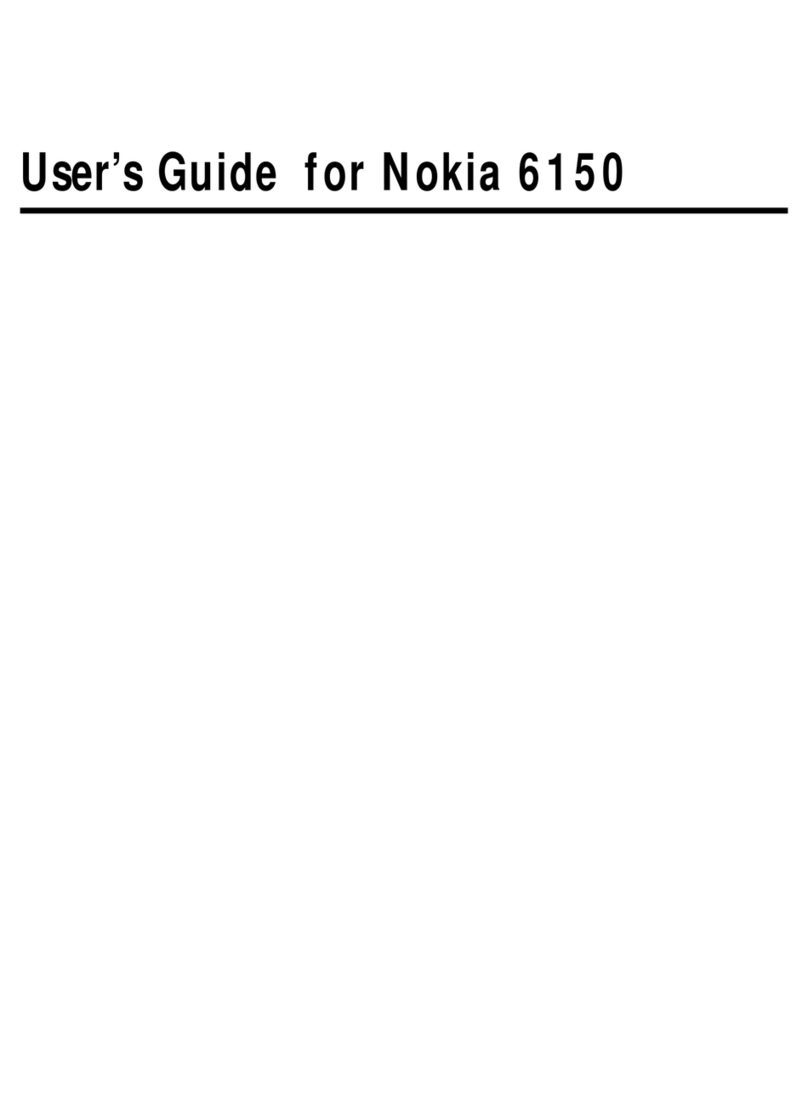 Nokia 6150 User manual