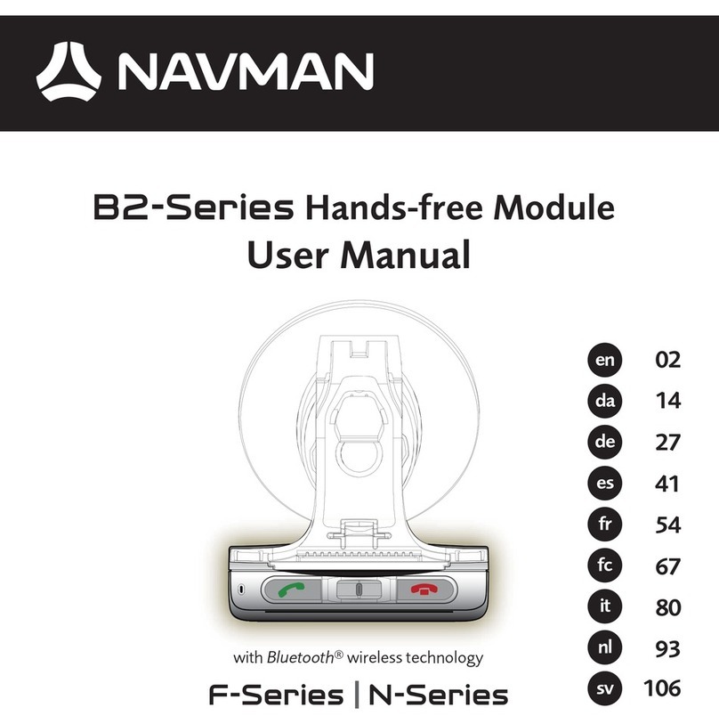 Navman B2-Series User manual