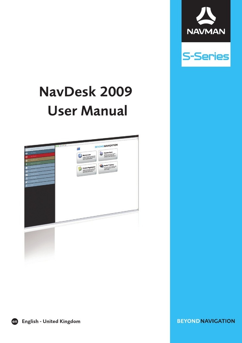 Navman S-Series NavDesk 2009 User manual Navman S-Series NavDesk 2009 User manual