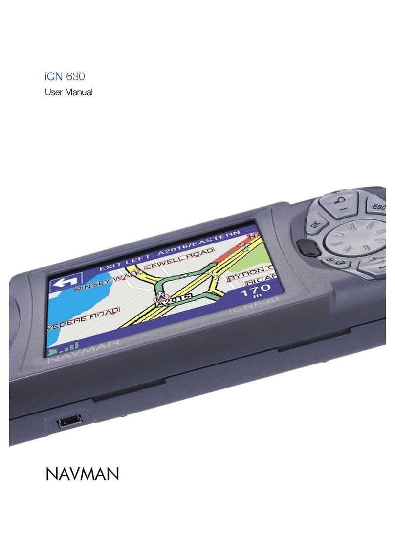 Navman iCN 630 User manual