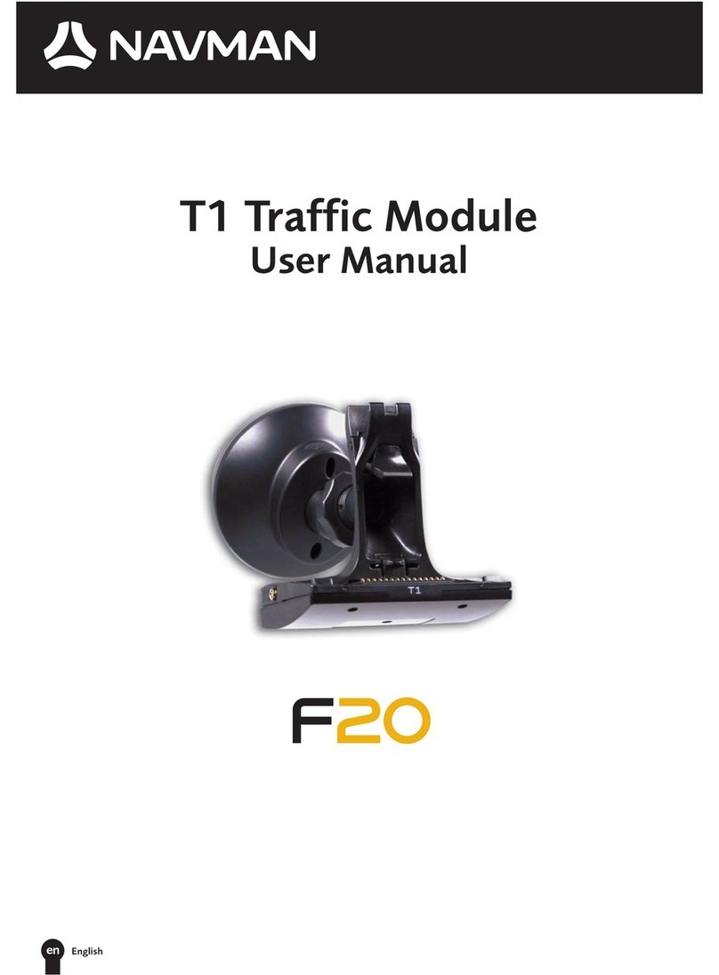 Navman T1 F20 User manual