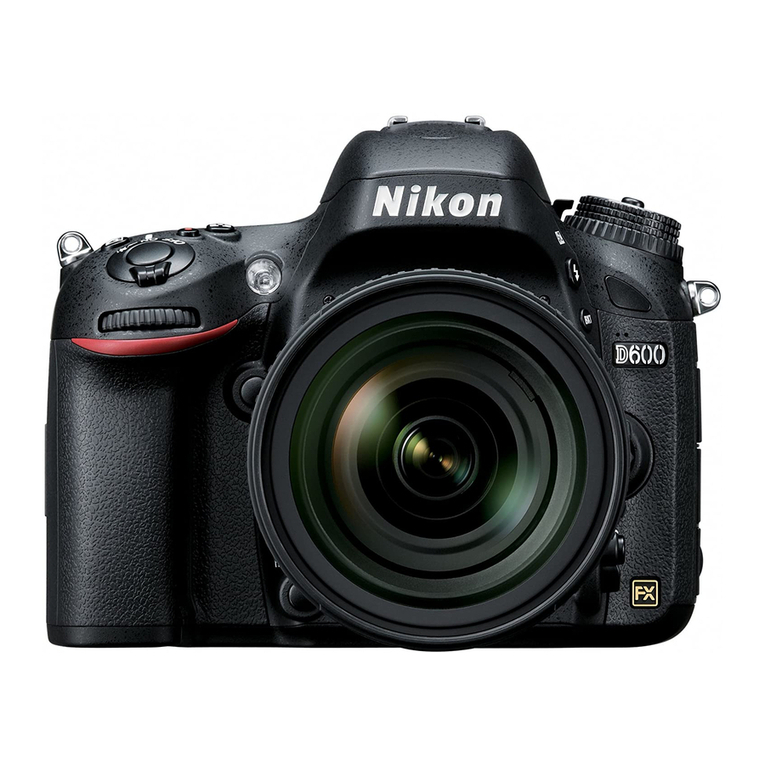 Nikon D600 User manual