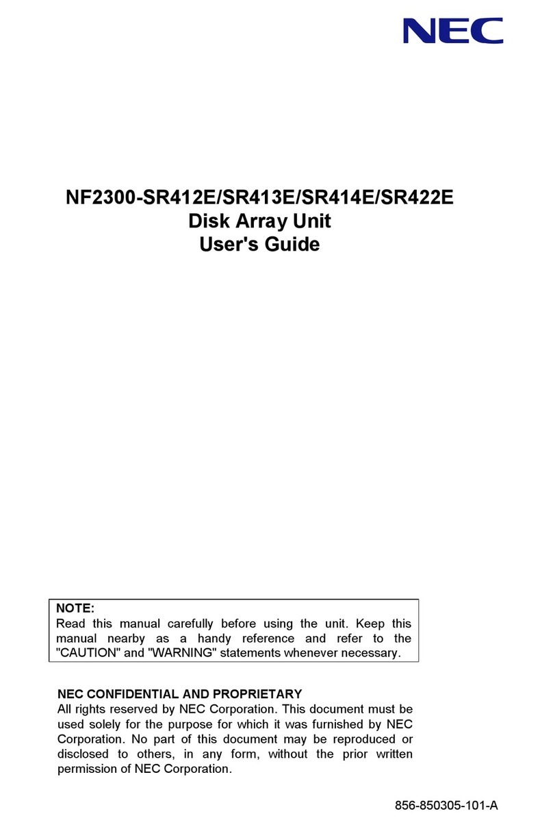 NEC NF2300-SR412E user guide