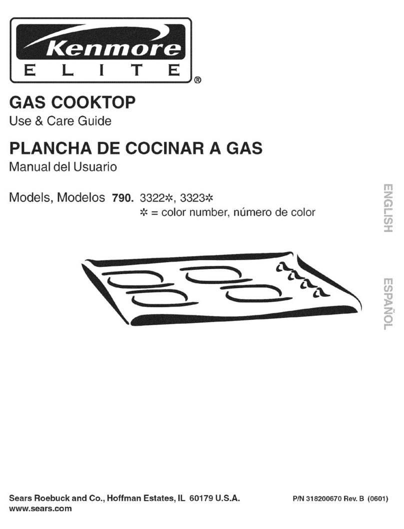 Kenmore ELITE 790.3322 Series User manual