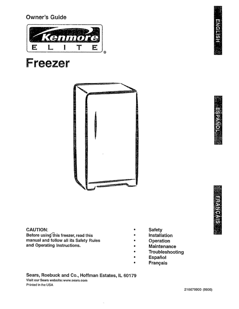 Kenmore ELITE 25329082990 User manual