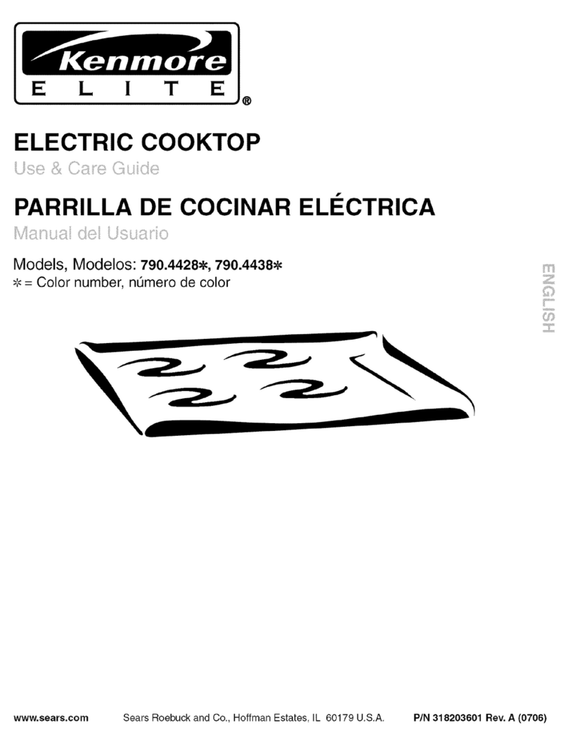 Kenmore ELITE 790.4438 Series User manual