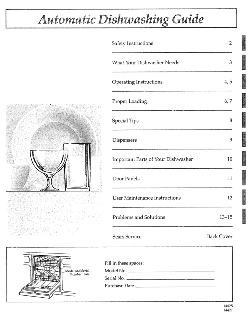 Kenmore 3631442190 Guide operating instructions