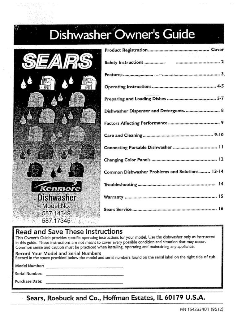 Kenmore 58717345691 User manual