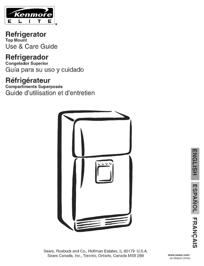 Kenmore ELITE 25374221700 Use & care guide