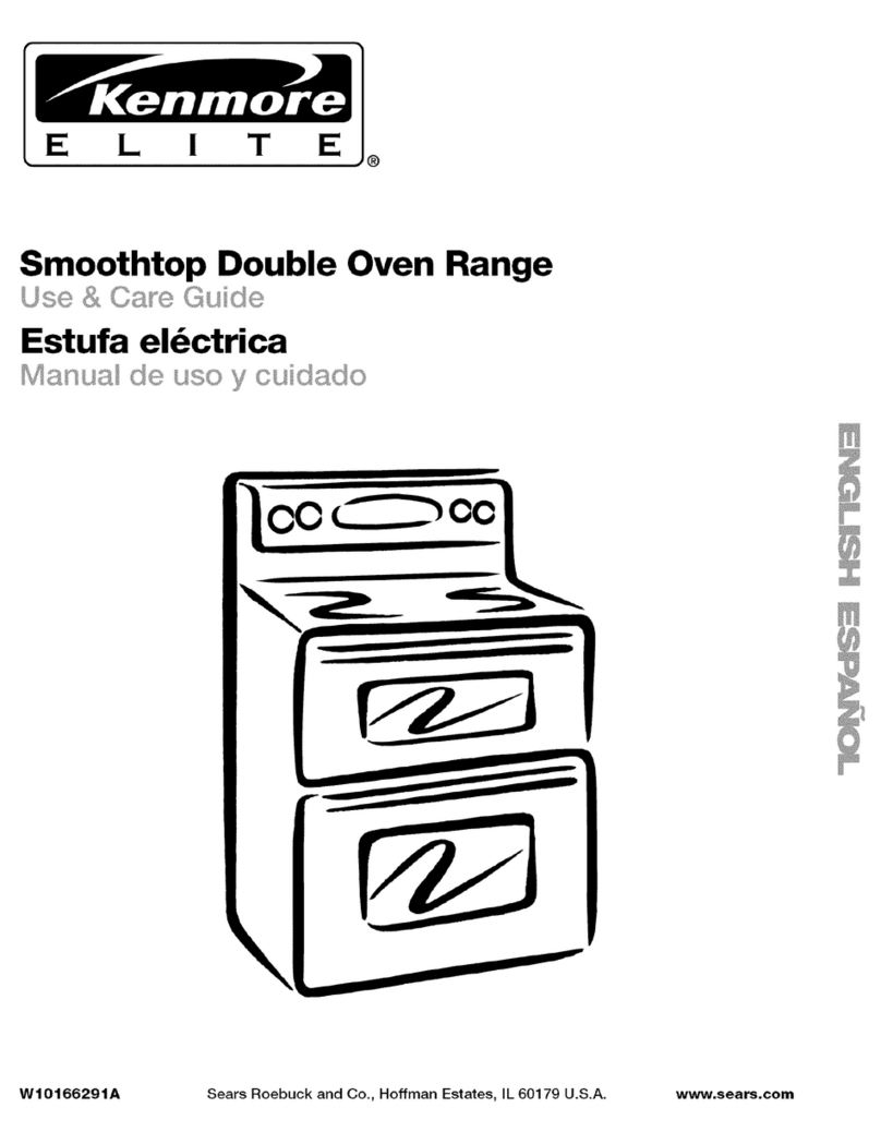 Kenmore ELITE 66598013700 Use & care guide