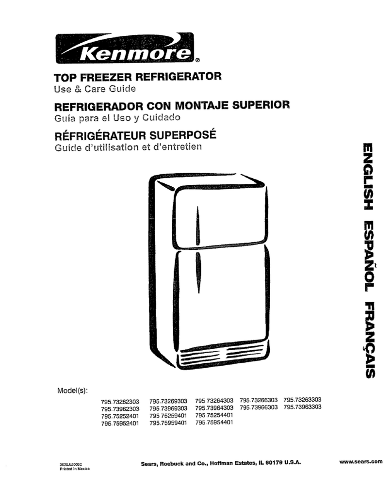 Kenmore 795.73969303 Use & care guide Kenmore 795.73969303 Use & care guide