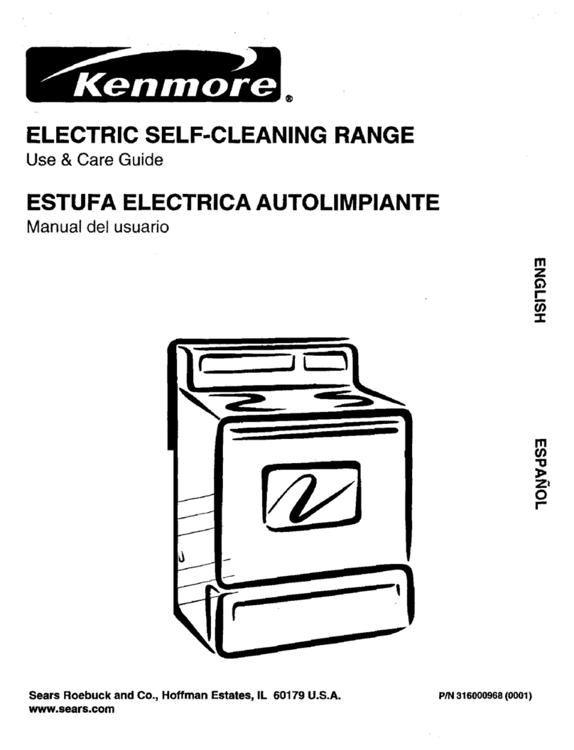 Kenmore 79095652000 Use & care guide