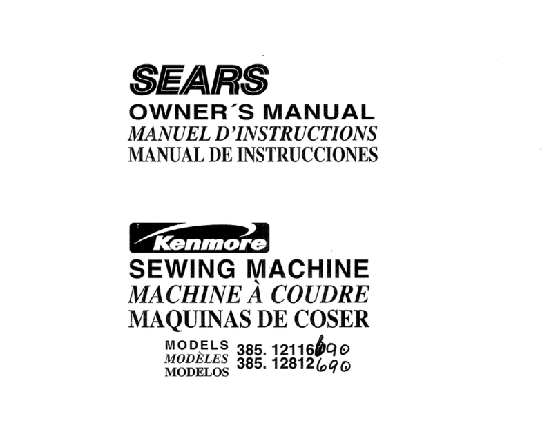 Sears Kenmore 385.12812690 User manual