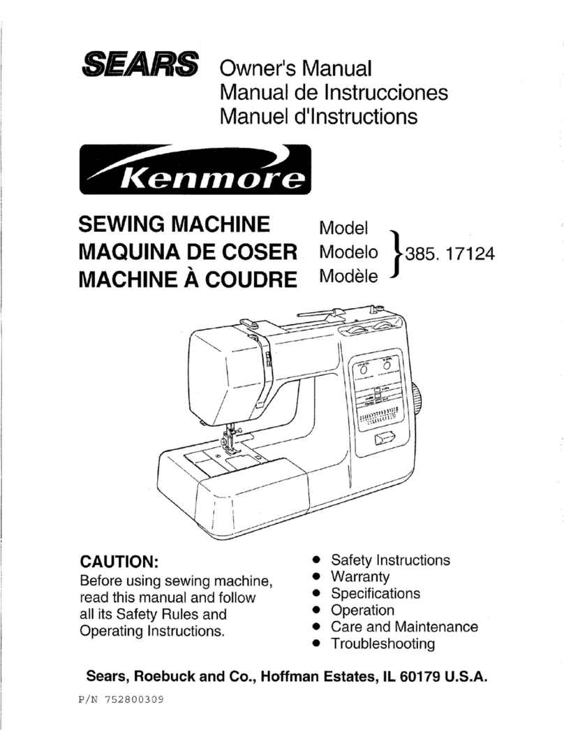 Kenmore 385.17124 User manual