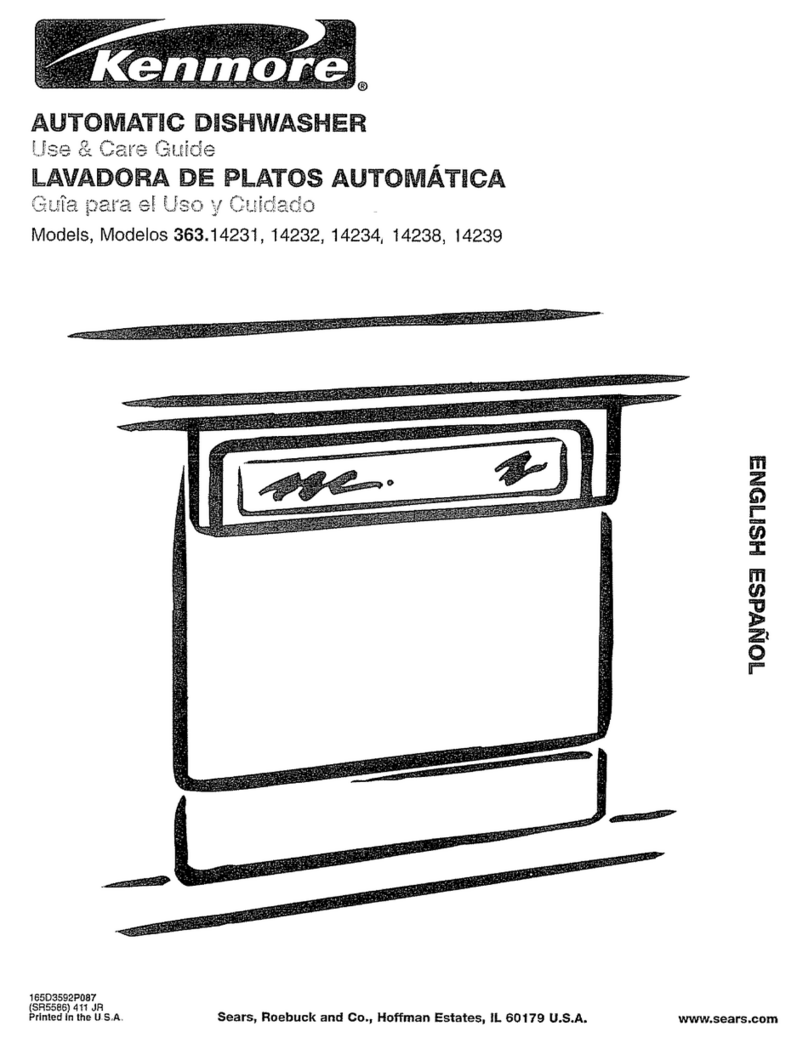 Kenmore 363.14234 User manual