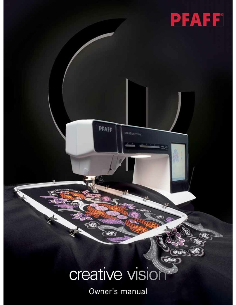 Pfaff Creative Vision User manual