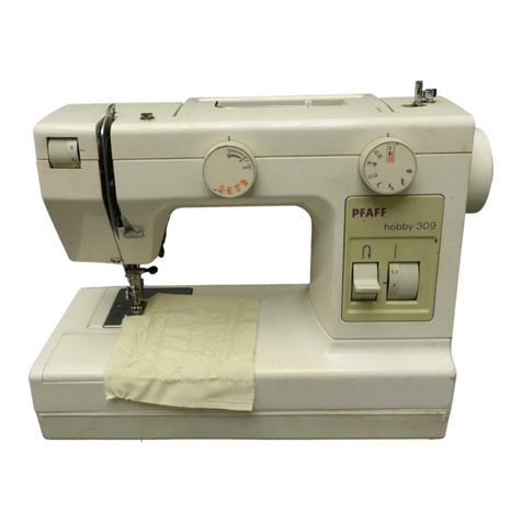 Pfaff hobby 307 User manual