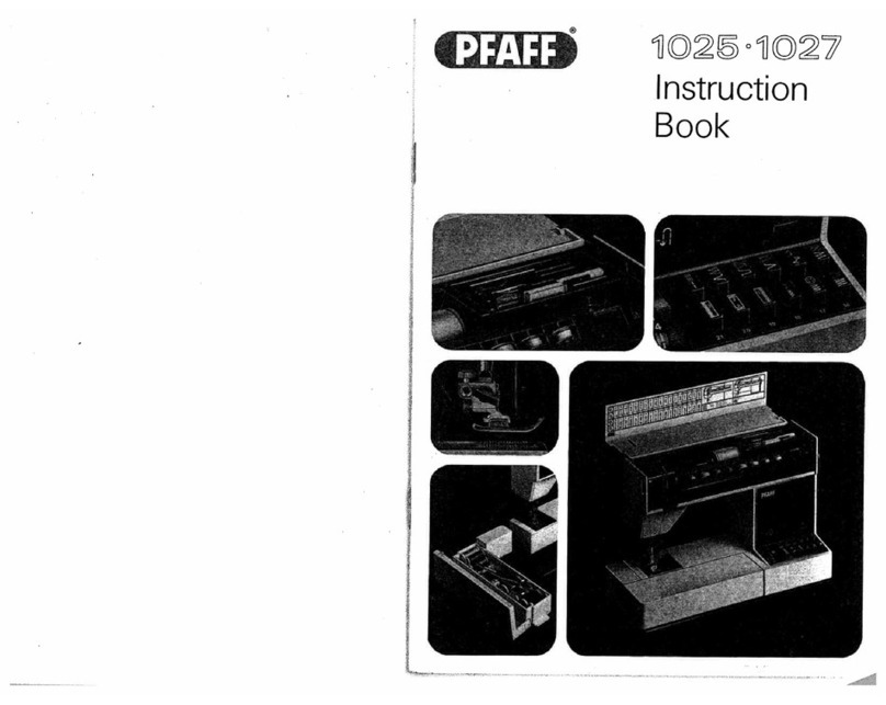 Pfaff 1025 User manual