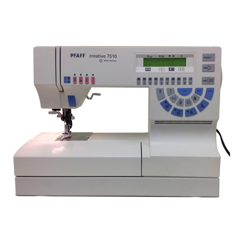 Pfaff Creative 7510 A User manual