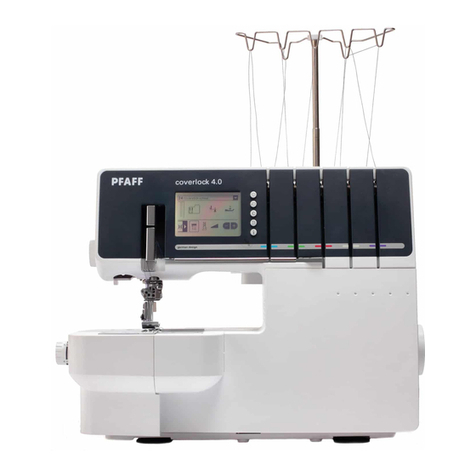Pfaff COVERLOCK 4.0 - User manual